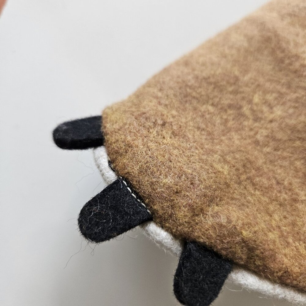 NWT Little Goodall Fantastic Little Fox Coat 🦊 Wool Button Duffle Jacket - 4T - Picture 8 of 13